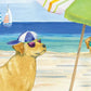 Frendorf | Hundestrandtag Horizontal I Wandkunst