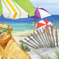 Frendorf | Hundestrandtag Horizontal I Wandkunst