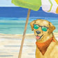 Frendorf | Hundestrandtag Horizontal I Wandkunst