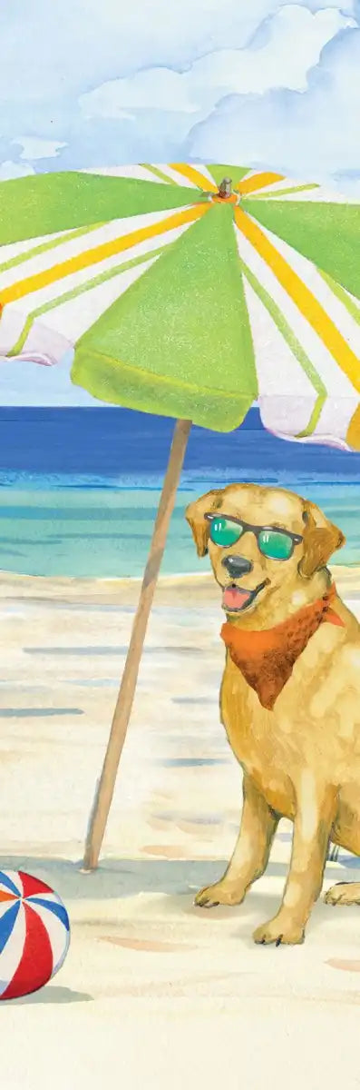 Frendorf | Hundestrandtag Horizontal I Wandkunst