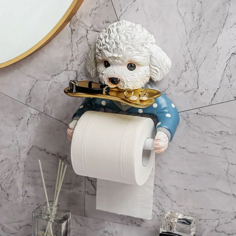 Frendorf | Lustiger Hundetoilettenpapierhalter