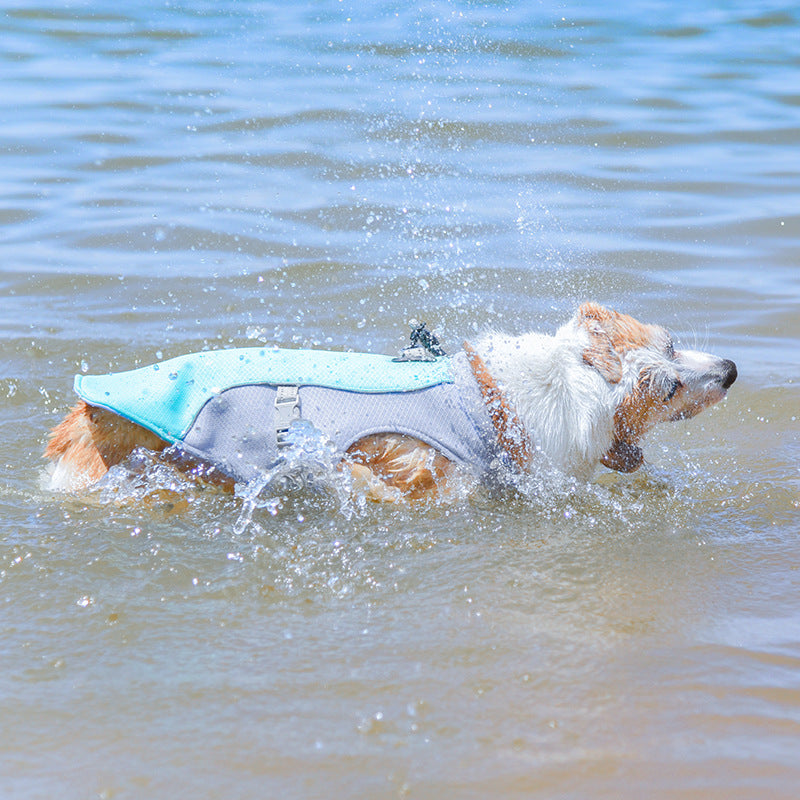 Atmungsaktive Weste zur Vorbeugung von Sonnenstich wasserlösliche Hundekühlweste