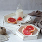 Frendorf | RustiStyle Holztablett-Set | Rustikales Design | Vielseitig verwendbar | Dekoration und Servieren