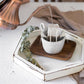 Frendorf | RustiStyle Holztablett-Set | Rustikales Design | Vielseitig verwendbar | Dekoration und Servieren