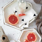 Frendorf | RustiStyle Holztablett-Set | Rustikales Design | Vielseitig verwendbar | Dekoration und Servieren