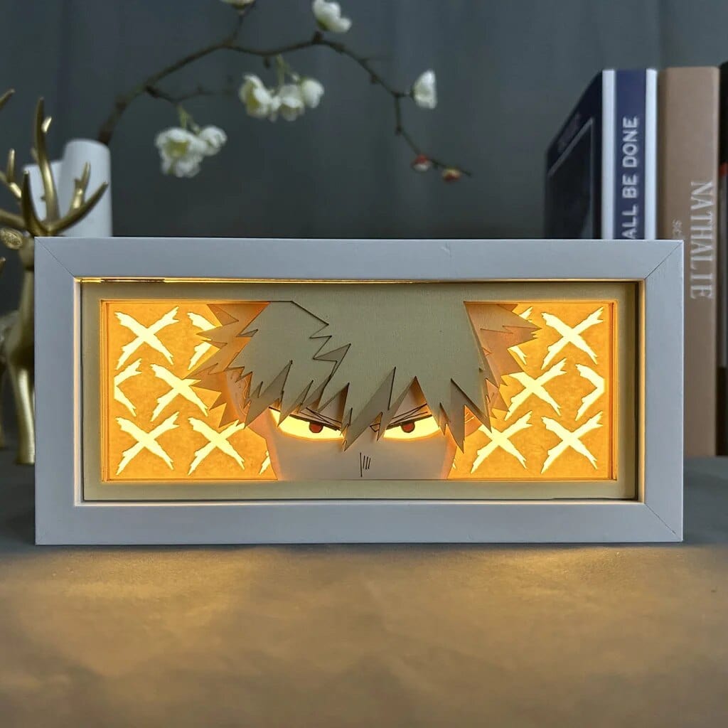 3D Nachttischlampe Naruto