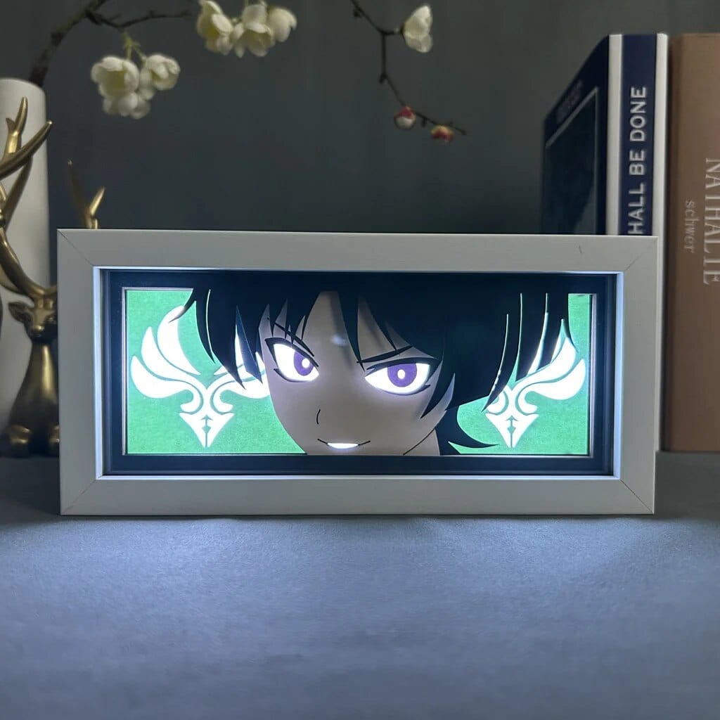 3D Nachttischlampe Naruto