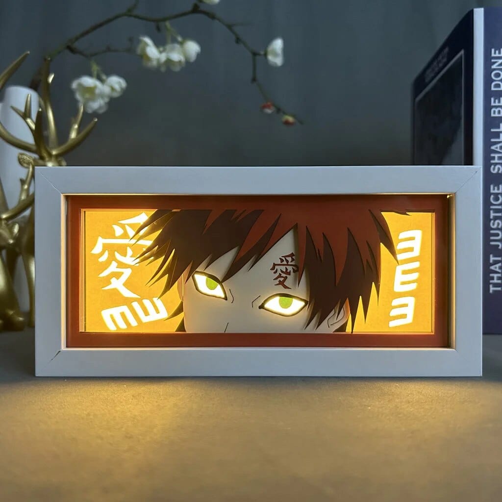 3D Nachttischlampe Naruto