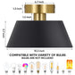 Moderne Goldene Lampe