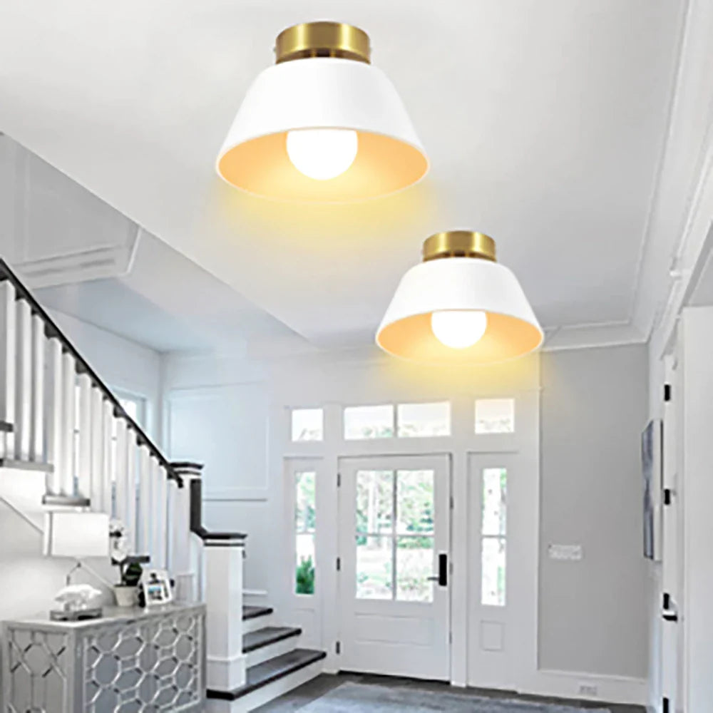 Moderne Goldene Lampe