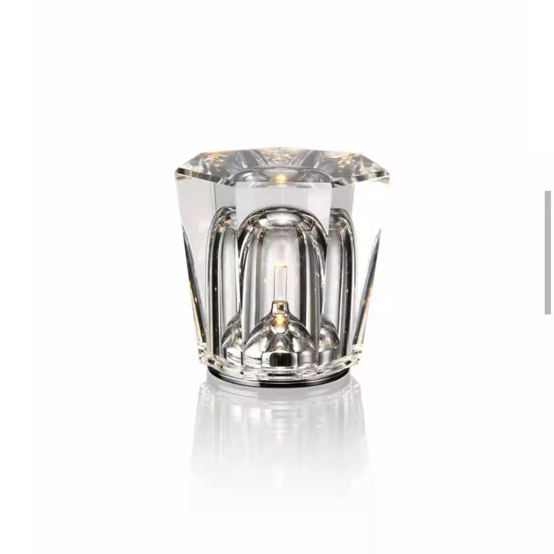 Kristall-Lampe Kabellose Tischlampe
