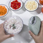 Frendorf | Handgemachter Gemüsehacker mit einem Kabel zum schnellen Hacken von Knoblauch und Zwiebel