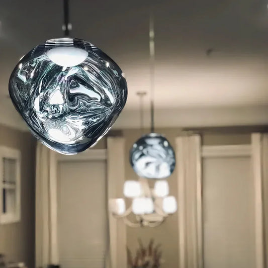 Frendorf | Glisvara Glas-Pendelleuchte | Modernes Design | Farbvielfalt | Perfekt für Ihr Zuhause