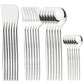 Frendorf | Cutluxe Elegance 24-teiliges Besteckset | Edelstahl | Modernes Design | Spülmaschinengeeignet | Hochwertige Tischkultur