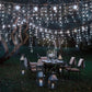 Outdoor Winter Slänger LED Eiszapfen Vorhang Weihnachtsbeleuchtung - Curtcle