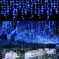 Outdoor Winter Slänger LED Eiszapfen Vorhang Weihnachtsbeleuchtung - Curtcle