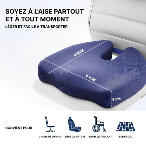 Frendorf | Ergonomisches Kissen für Stuhl und Autositz