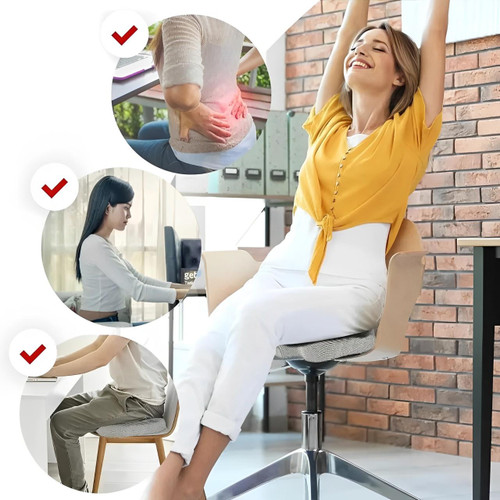 Frendorf | Ergonomisches Kissen für Stuhl und Autositz