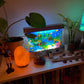 Frendorf | OceanVibe Retro Design Aquarium Lampe | LED Stimmungslicht | Dekorative Beleuchtung