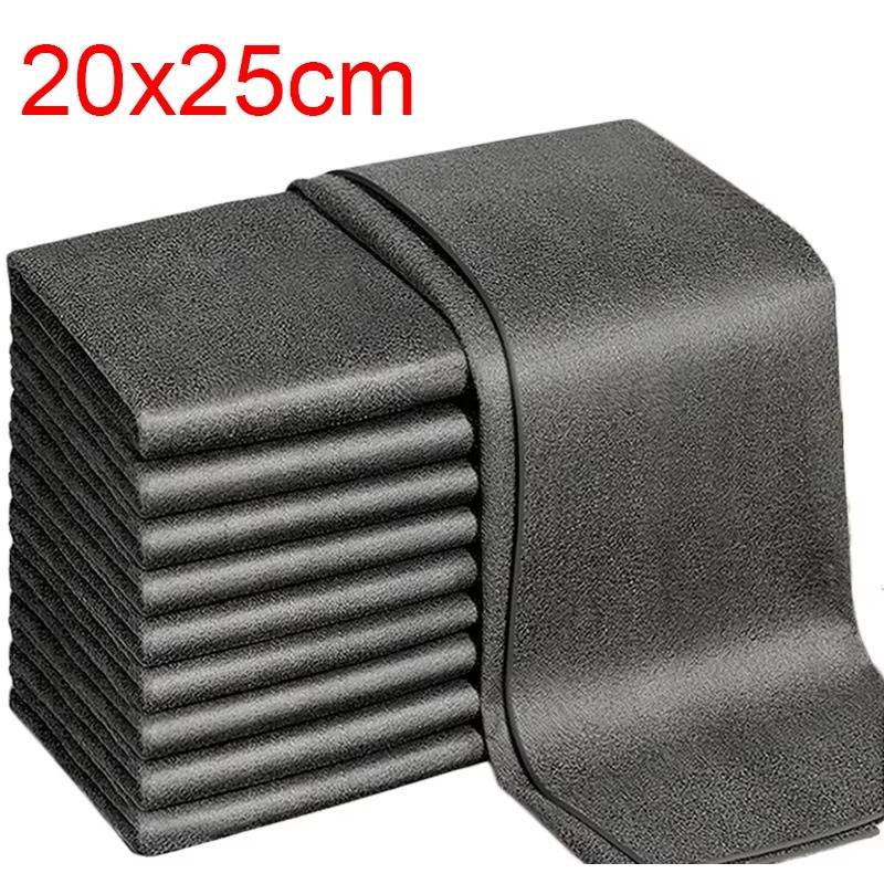 Frendorf | 10 Stück vielseitige Mikrofasertücher für Fenster Auto Küche