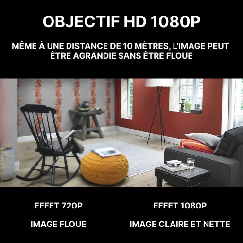 Frendorf | Mini Kamera WIFI 1080P HD - Eingebaute Nachtsicht