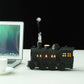 Frendorf | SteamAura Retro Train Öl-Diffuser & Luftbefeuchter | Ätherische Öle | Aromatherapie & Stimmungslicht | USB-Betrieb