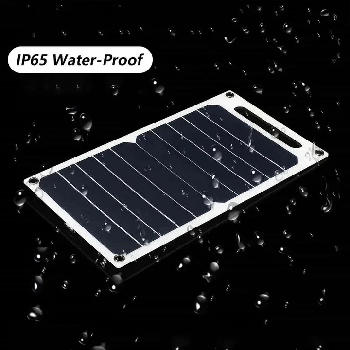 Frendorf | Wasserdichtes Solarpanel mit tragbarer USB-Batterie