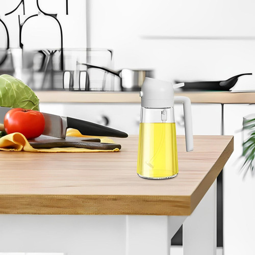 Frendorf | Spray Olivenöl mit Sprühkopf und 2-in-1-Verteiler