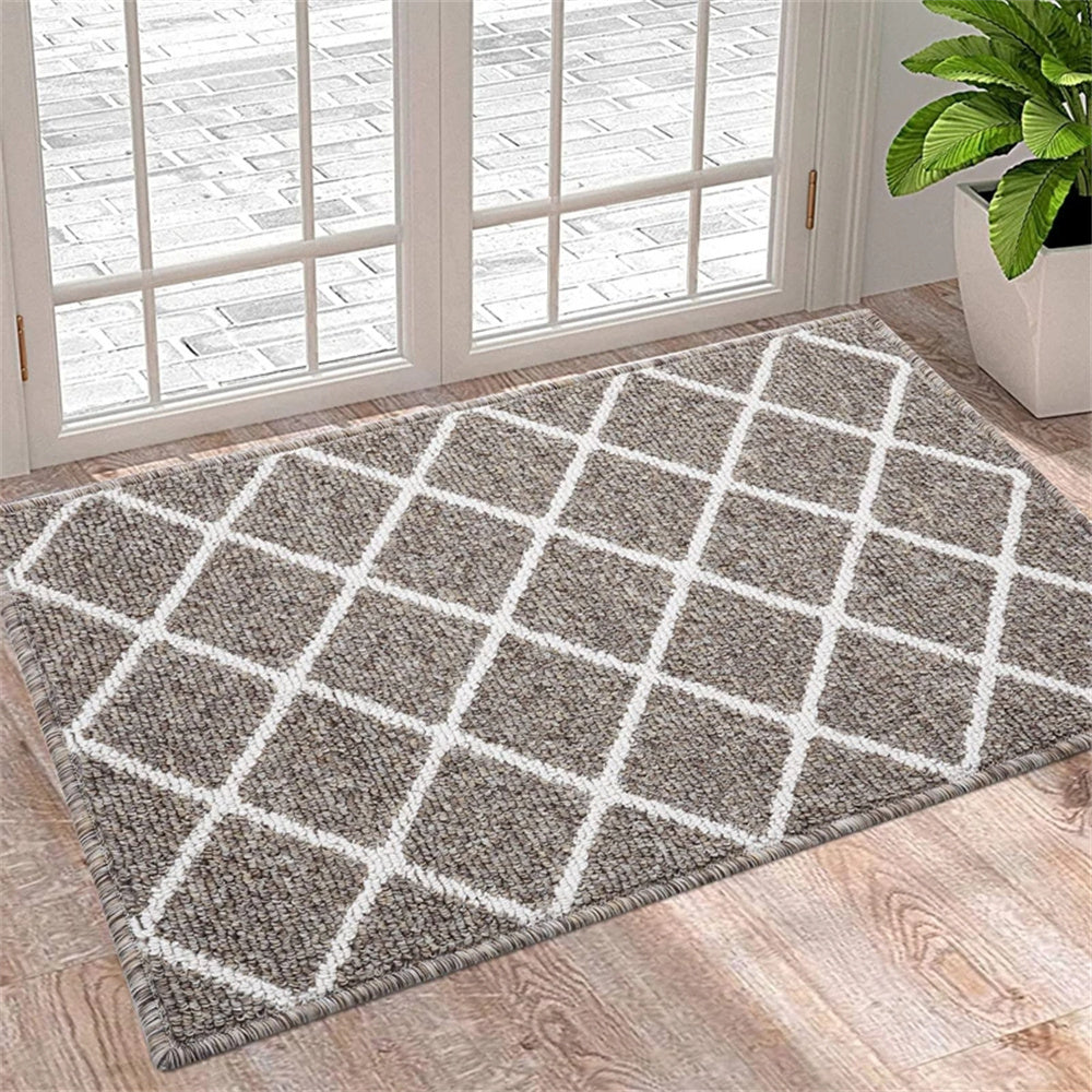 Frendorf | GeoLuxe Bereichsteppich – Modernes Design mit geometrischem Diamantmuster