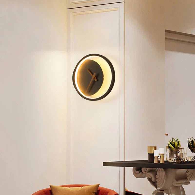 Frendorf | TimeGlow - Modernes LED-Wanduhr mit LED-Beleuchtung