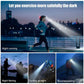 Frendorf | Kraftvolle Wasserfeste LED Stirnlampe mit Zoom & Wiederaufladbarem Akku für Outdoor-Aktivitäten