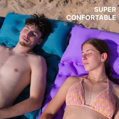 Frendorf | Aufblasbare Matratze mit integriertem Kissen