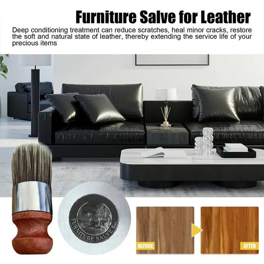 Frendorf | 120ml Leder Möbel Pflege Set