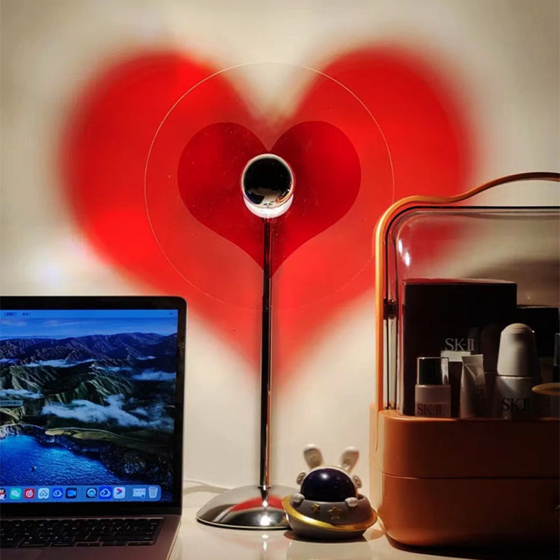 Led Herz Tischlampe