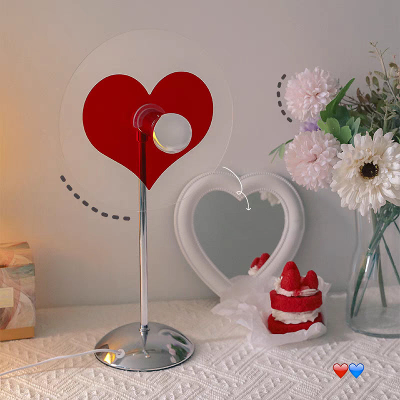 Led Herz Tischlampe