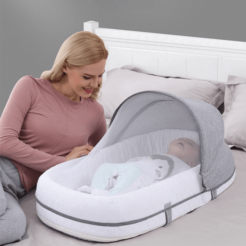 Frendorf | MiniNest - Zusammenklappbares Reisebett für Babys