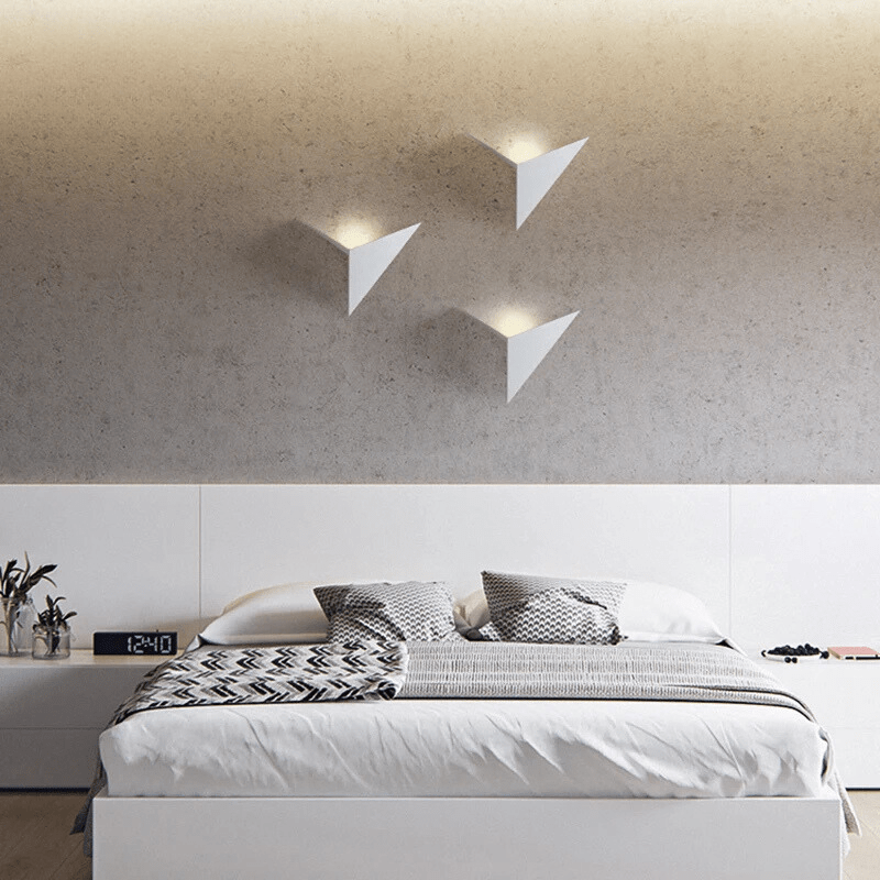 Frendorf | LED-Wandleuchte Dreieck Licht für elegante und moderne Beleuchtung