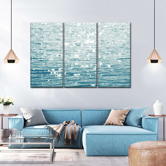 Frendorf | Sonnige Meer Aqua Wandkunst