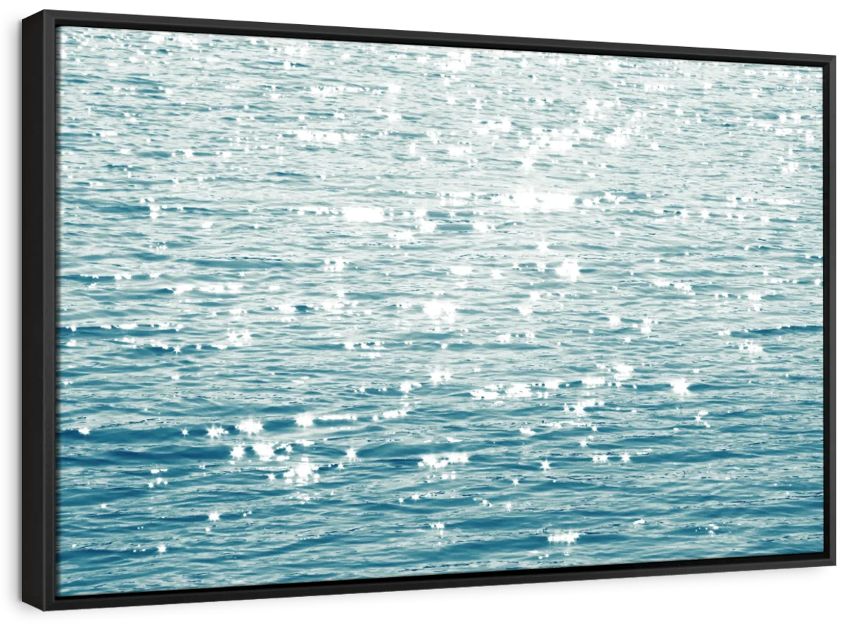 Frendorf | Sonnige Meer Aqua Wandkunst