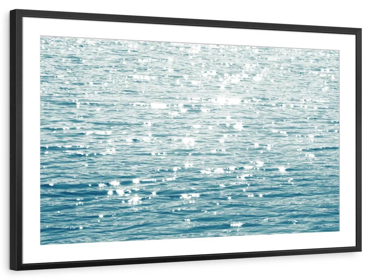 Frendorf | Sonnige Meer Aqua Wandkunst