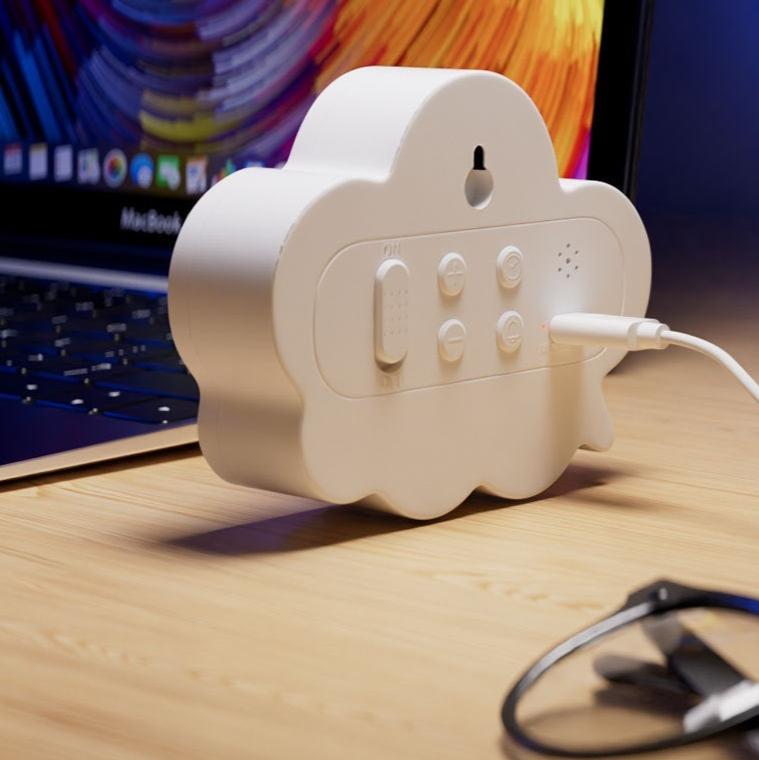 Cloud Mirror Wecker