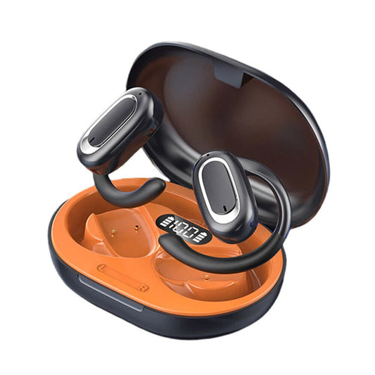 Frendorf | Bluetooth-Geräuschunterdrückende Ohrhörer - 5D Surround Sound Offene Ohrkopfstütze