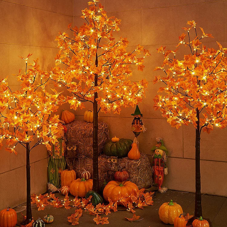 Frendorf | MapleGlow LED beleuchteter Ahornbaum | Stimmungsvolle Beleuchtung | Dekor für Innen & Außen