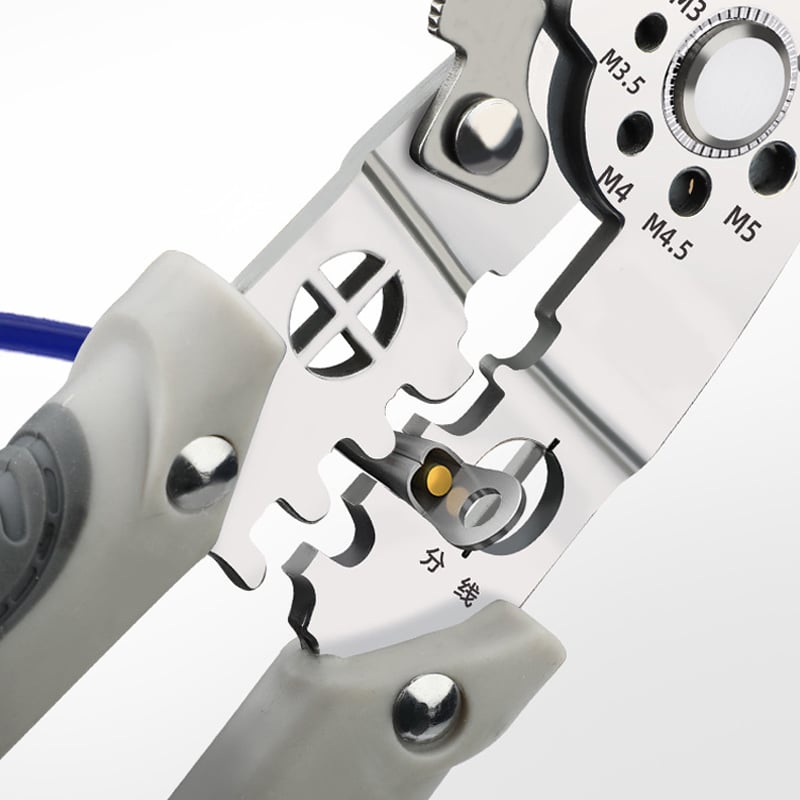 Frendorf |  Multifunktionale Abisolierzange Crimper Kabelschneider Zange