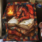 Mystic Dragon In Book Quilt