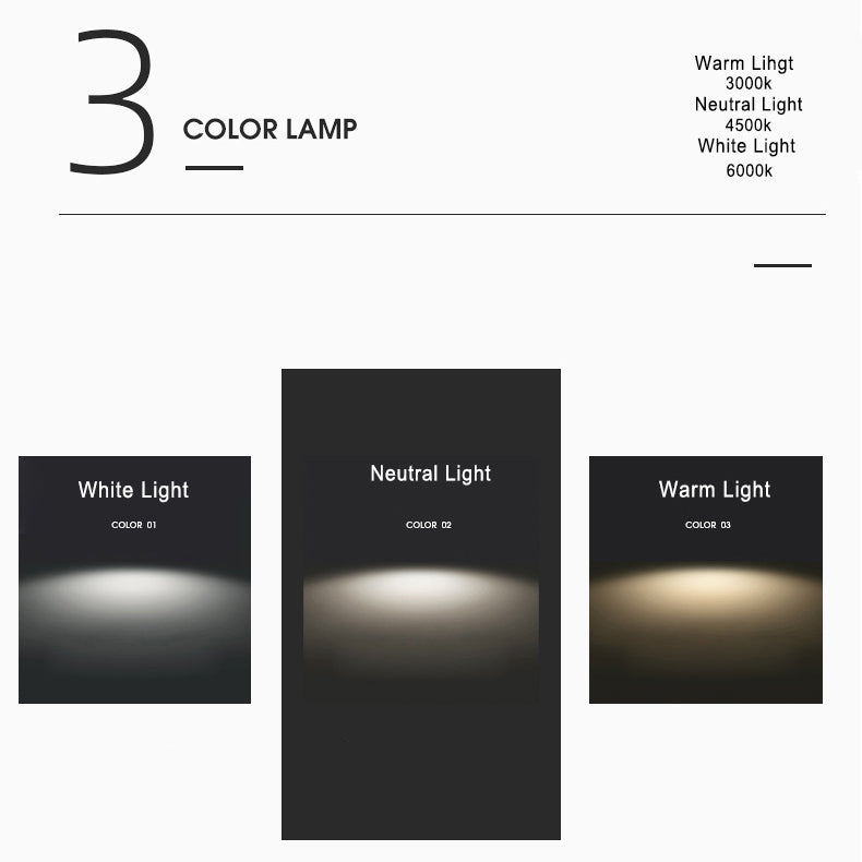 Moderne Outdoor Runde Geometrische Auf- und Ablichtende Wasserdichte LED Wandleuchte