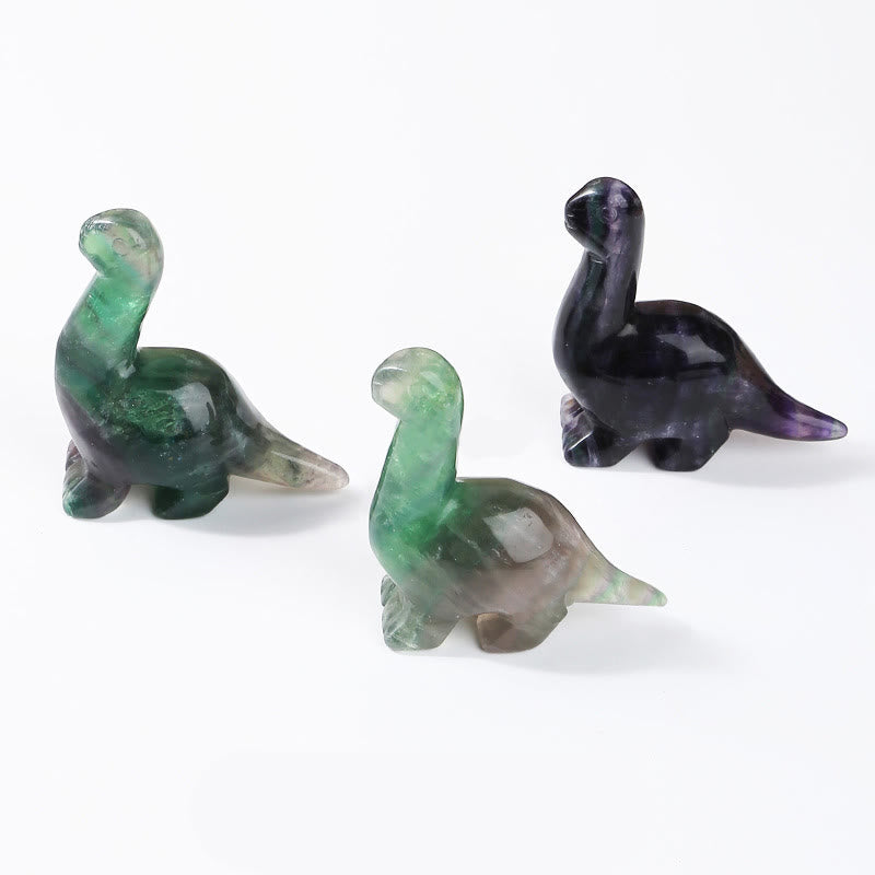 Frendorf 2,5 Zoll Kristall Dinosaurier Zuhause Dekoration Edelstein Deko