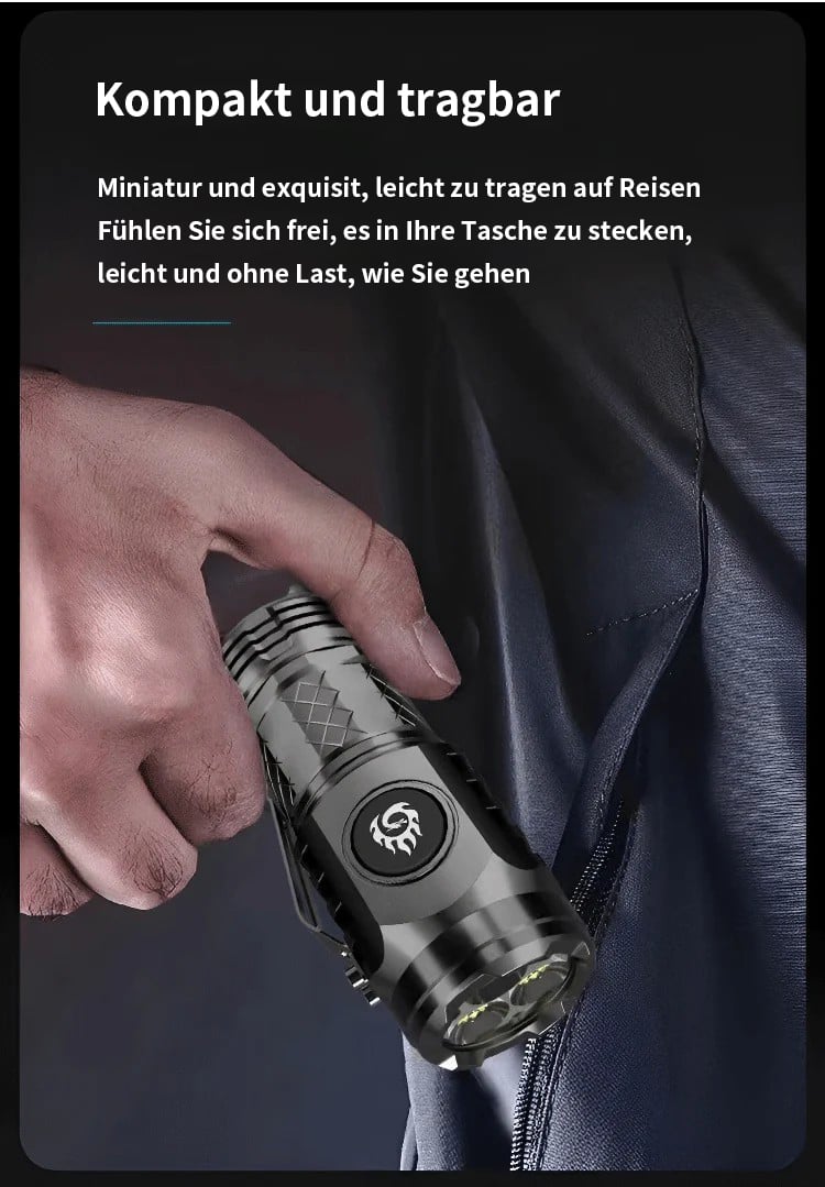 Frendorf | Der heutige Sonderpreis Deutsche dreiäugige Monster-Mini-Super-Power-Taschenlampe
