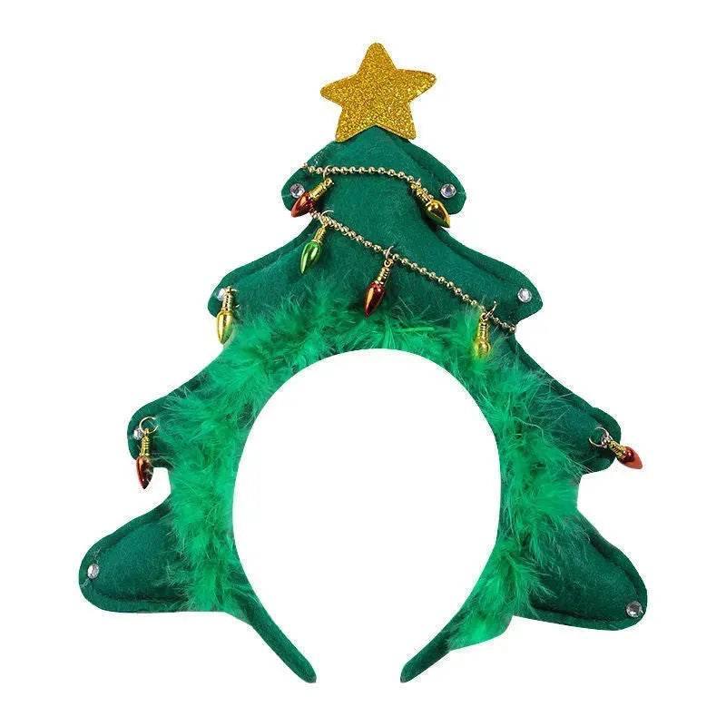 Frendorf | Weihnachten Mit Licht Stirnband Schneeflocke Damen