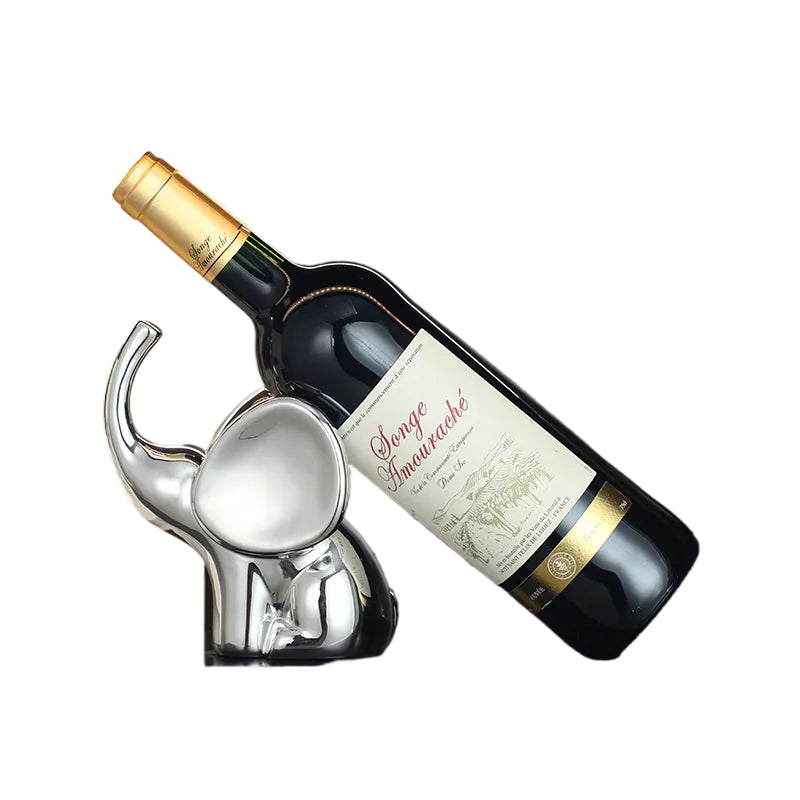Elefantenstatue mit Weinfass Tisch Ornamente Tier Skulptur Windhalter Home Decor Süße Elefantenfigur Harz Handwerk Kunst